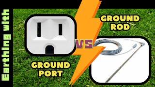 Grounded Well: Earthing Ground Rod vs. Outlet; Dirty Power and Do I Become an Antenna?