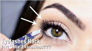 Applying False Eyelashes Hack | To Look Like Lash Extensions!? | TheMakeupChair