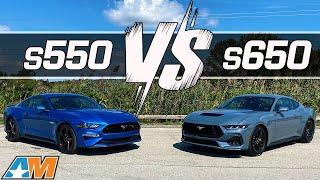 Old vs New! - How Does the 2024 Ford Mustang GT Compare to the S550?