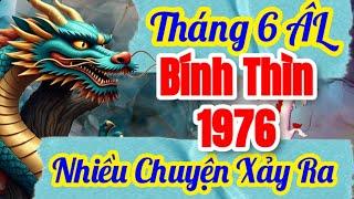 Bình Giải Bính Thìn 1976 Tháng 6 ÂL Sự Cố Gắng Bền Bỉ Của Bạn Cuối Cùng Đang Có Dấu Hiệu Thành Công