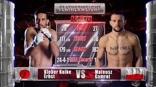 KSW Free Fight: Mateusz Gamrot vs. Kleber Koike Erbst