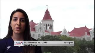 #1 St. Edwards vs. #4 Fort Smith - 2017 Heartland Conference Tournament, Women's Semi Finals