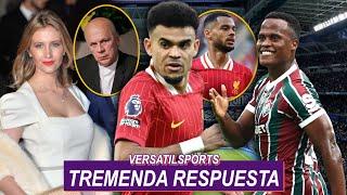 TREMENDOUS RESPONSE | FALCAO'S WIFE REACTS TO VÉLEZ | "LUIS DIAZ RUNS GAKPO OUT OF MINUTES"