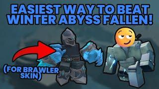 Duo Fallen Winter Abyss, Easiest Strategy! (Tower Defense Simulator)