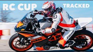 RC390 Cup Bike First Ride Trackday @ Apex Kart Track (This is NOT a toy!)