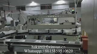 Fully automatic facial tissue paper packing machine