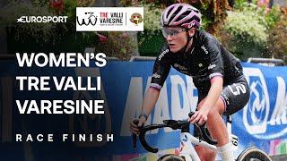 BRILLIANT RIDE! | Tre Valli Varesine Women's Race Final Kilometres | Eurosport Cycling