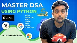 Ultimate Python DSA Series: Beginner's Guide to Data Structures & Algorithms