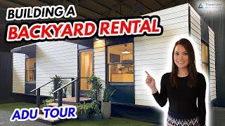 Building a Prefab Backyard Guest House - Accessory Dwelling Unit, ADU House Tour, Rent the Backyard