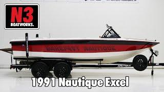 1991 Nautique Excel - Walk Through || N3 Boatworks