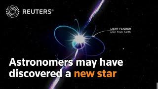 Astronomers may have discovered a new star