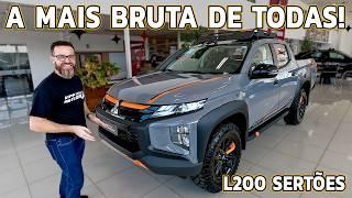 L200 TRITON SAVANA SERTÕES 2024 - A Mais Bruta De Todas!