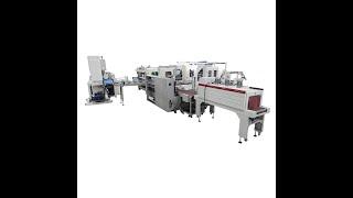 High speed automatic labeling maxi roll paper making machine production line