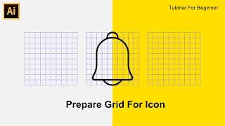 How to Make Grid For Icon - Adobe Illustrator Tutorial