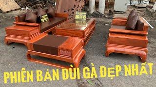 Nội Thất Phòng Khách Hiện Đại Bàn Ghế Sofa Zito Góc Gỗ Hương Đá Sofa Gỗ Đẹp Bàn Ghế Phòng Khách Đẹp
