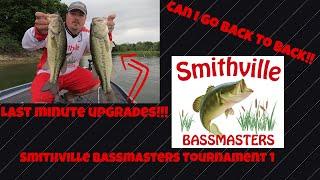 Can I get BACK-2-BACK wins!?! Smithville Bassmasters Tournament 1  Recap Smithville Lake