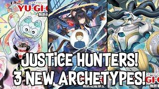 DECK BUILD PACK: JUSTICE HUNTERS! FIRST REVEALS! Yu-Gi-Oh!