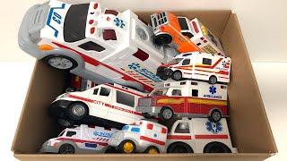 Let's run these ambulances in the minicar slope for emergency response. Sound the siren now!