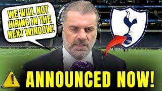 SHOCKING NEWS! ANGE BROKE THE SILENCE! TOTTENHAM TRANSFER NEWS! SPURS LATEST NEWS!