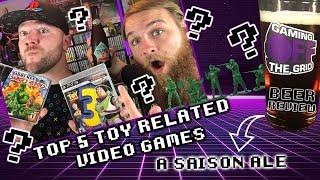 Top 5 Toy Related Video Games | Gaming Off The Grid