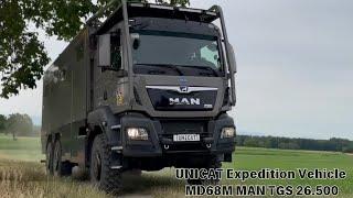 Ultimate Off-Road Adventure Companion | UNICAT Expedition Vehicle MD68M MAN TGS 26.500