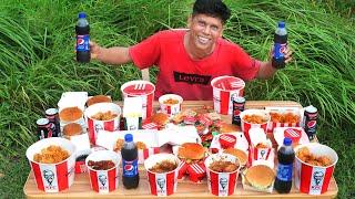 KFC CHICKEN | 30 Varieties Of KFC Chicken Tasting at a Same Times | KFC Chicken Eating Challenge