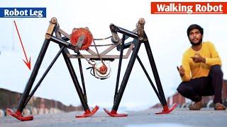 How to make 4 Leg Walking Robot at home || DIY ROBOT