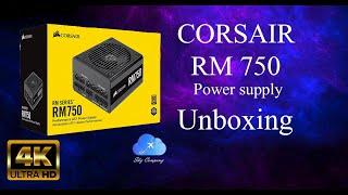 Corsair RM750 Modular Power Supply Unboxing