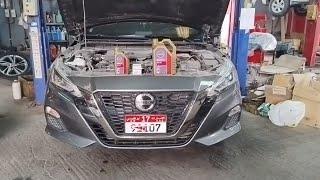 2019 - 2022 Nissan Altima Engine oil change  and oil life