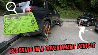 "You towed our car so you're responsible for giving us a ride!" | Illegal Parks & Winching