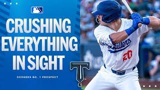 Dodgers' Dalton Rushing crushes a grand slam  | MiLB Highlights