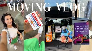 COSTCO SHOPPING + haul, reading updates + packing | moving vlog #8