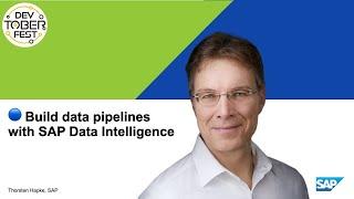  Build data pipelines with SAP Data Intelligence