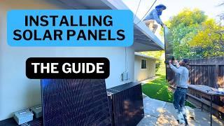 Guide to install solar panels. Step by step.