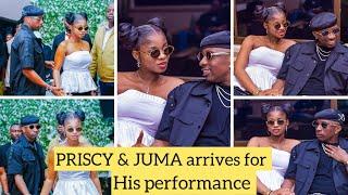 WATCH JUMA JUX & PRISCILLA ARRIVES TIMBER X O FOR HIS PERFORMANCE #trending #viral