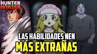 LAS HABILIDADES NEN MÁS EXTRAÑAS DE HUNTER X HUNTER