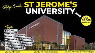 St  jerome’s university |  Study Abroad | Study Abroad Scholarships | Study Abroad Updates