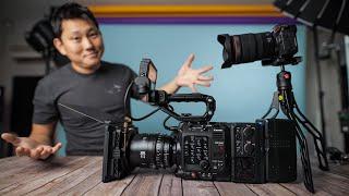 Canon C500 mkii ($15,999) vs Canon EOS R ($1,799)