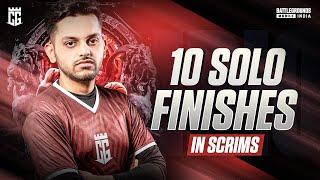 Solo 10 kills  | 21 kills domination in Scrims | BGMI HIGHLIGHT