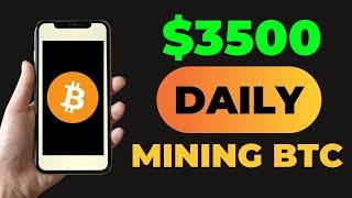 Best Bitcoin Mining App | 0.05 BTC  Earn BTC on iOS & Android