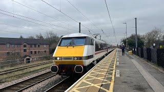 Chasing The class 91 Returns north of ECML XMAS Day 22