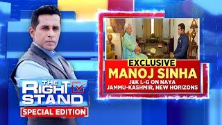 Manoj Sinha, LG Jammu And Kashmir Interview | J&K News | The Right Stand With Anand Narasimhan