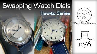 Swapping Watch Dials