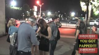 Najarra Townsend outside Craig's Restaurant in West Hollywood