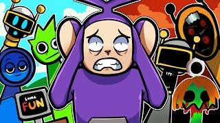 ESCAPE FROM SPRUNKI PHASE 3! | Tinky Winky Plays: Sprunky Phase 1, 2, 3