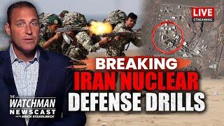 Iran Military Drills at NUCLEAR Site as Threat of Israeli Strike GROWS | Watchman Newscast LIVE