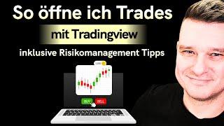 BLITZSCHNELL Trades öffnen DIREKT in TRADINGVIEW kinderleicht | Bingx Bitcoin Trading Strategie