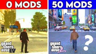 I INSTALLED 50 MODS IN GTA 4  | GTA 6 Graphics In GTA 4  | Better Than GTA 5?