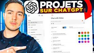 Les Projets sur ChatGPT vont vous changer la vie ! (Nouvelle fonctionnalité)