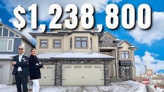 Inside a  $1,238,800 Edmonton Mansion | Luxury House Tour Edmonton | Mani Bagga and Shivani Bagga